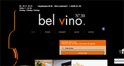Desktop Screenshot of belvino.at